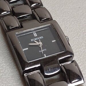 Untested Black Metal Rumours Watch With Black Dial